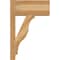 Ekena Millwork Funston Block Rough Sawn Outlooker, Western Red Cedar, 8"W x 16"D x 24"H OUT08X16X24FST05RWR - alternate 4